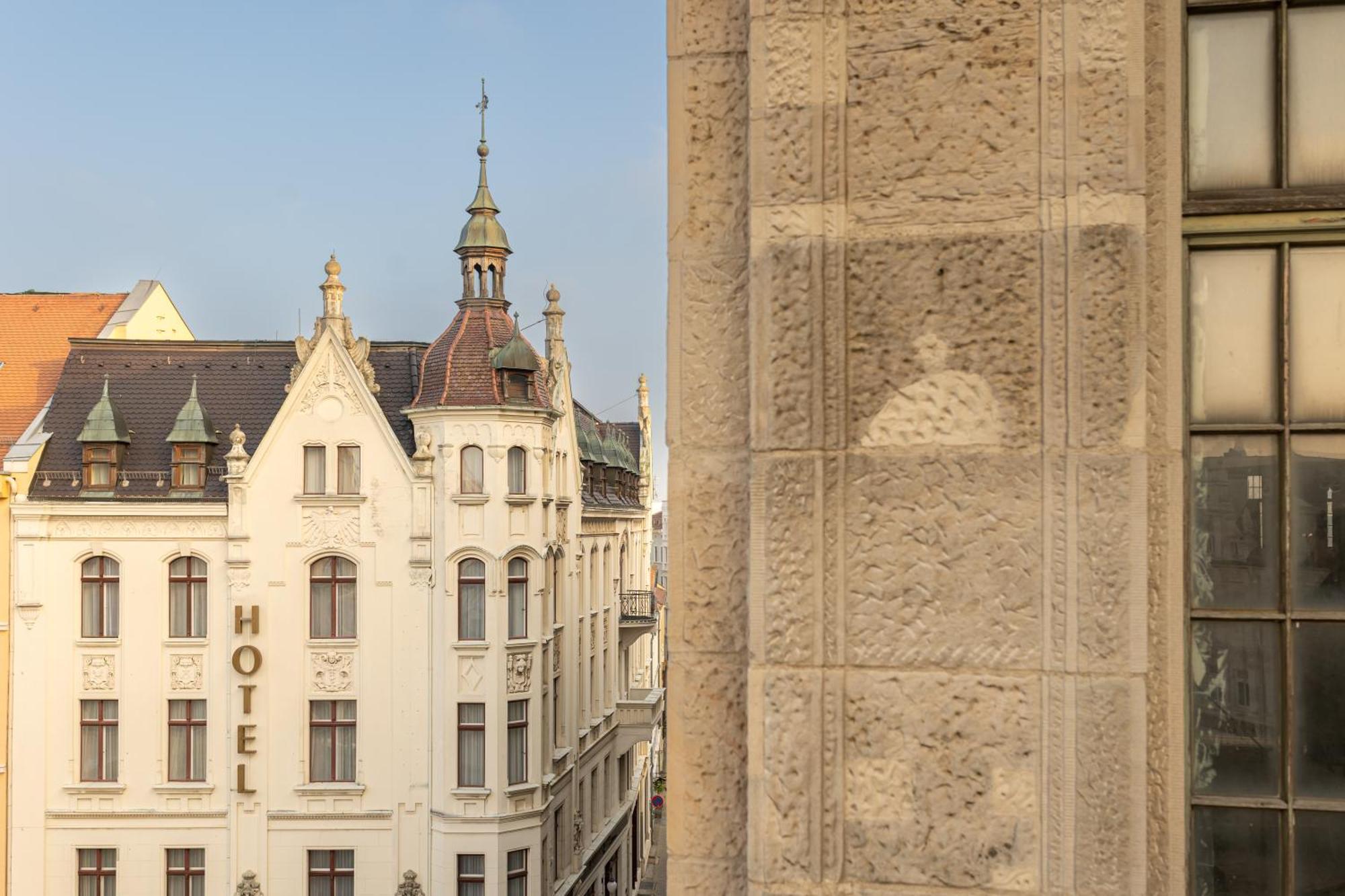 Akzent Hotel Am Goldenen Strauss Gorlitz Exterior photo