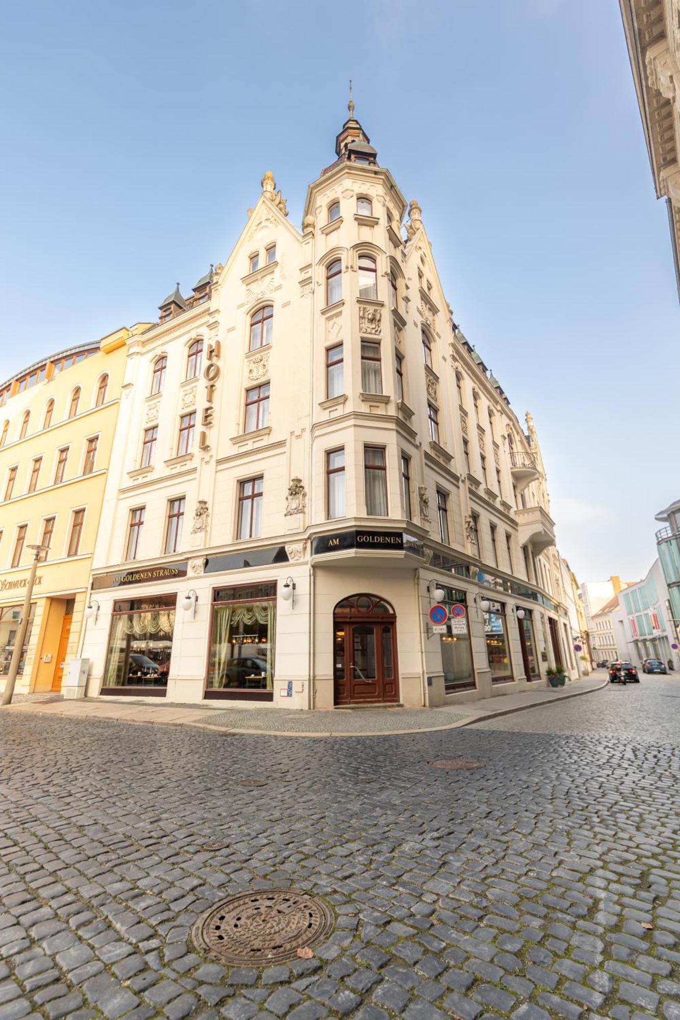 Akzent Hotel Am Goldenen Strauss Gorlitz Exterior photo